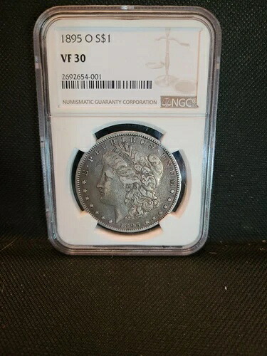 1895-O NGC VF30 希少 モルガン シルバー ドル #001｜WORLD RESOURCE【QUEEN店】