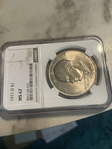 1971年製 NGC Ms 67 アイゼンハワー・ダラー 素晴らしい！出品リストをチェック｜WORLD RESOURCE【QUEEN店】