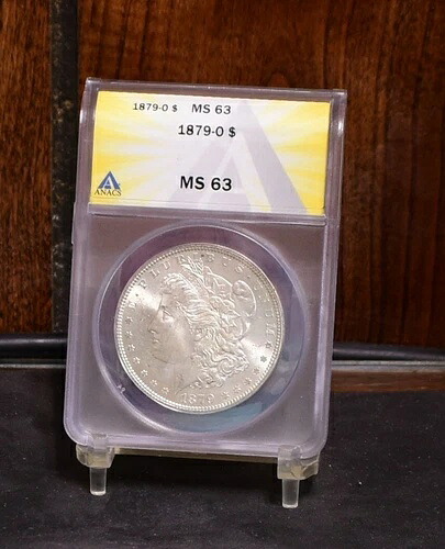 1879-O モルガン ドル - ANACS MS63 (#57698-L)｜WORLD RESOURCE【QUEEN店】