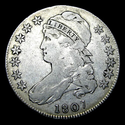 1807年 キャップドバスト ハーフドル シルバー ---- 良品 ---- #952R｜WORLD RESOURCE【QUEEN店】