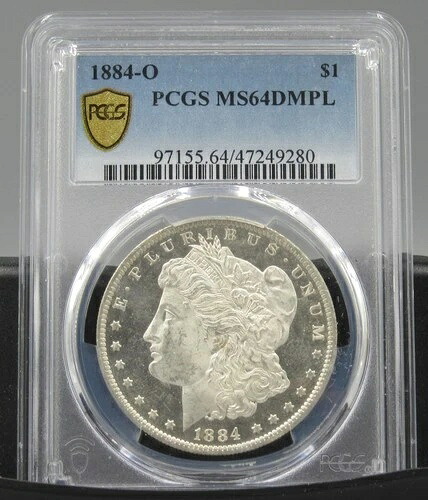 1884 O モルガン PCGS MS64 DMPL -ゴールドシールド｜WORLD RESOURCE【QUEEN店】