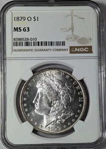 1879 O モルガン銀貨 NGC MS-63｜WORLD RESOURCE【QUEEN店】