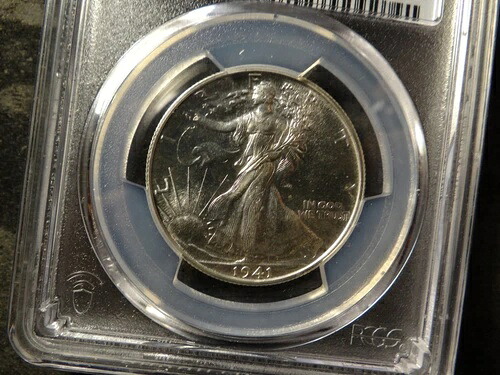 1941年 PCGS PR66 プルーフ ブリリアント ウォーキング リバティ ハーフダラー ブリリアント SLABZ｜WORLD RESOURCE【QUEEN店】