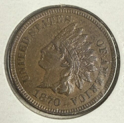 1870年インディアンヘッドセント、オーストラリア、良質の茶色の無傷コイン（10297）｜WORLD RESOURCE【QUEEN店】