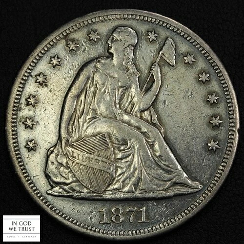 1871年 自由の女神像 銀貨 1ドル｜WORLD RESOURCE【QUEEN店】