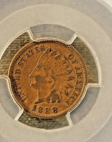 1888年 インディアンセント RPD FS-302、S-2 PCGS VF35-