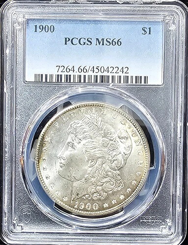 1900年 モルガン・ダラー MS-66 PCGS ビデオ