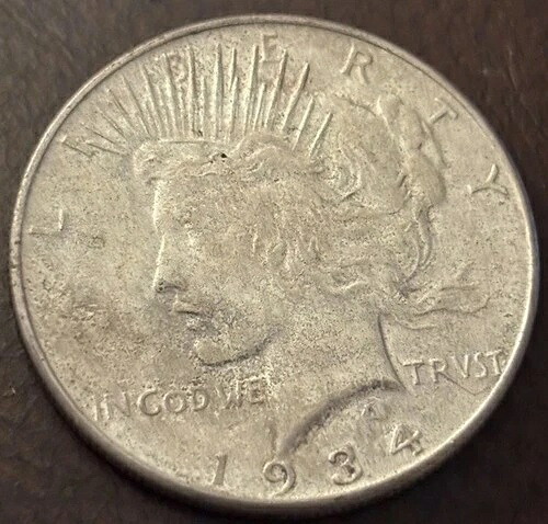 1934年平和銀貨（高MSグレード）（改ざんなし）｜WORLD RESOURCE【QUEEN店】