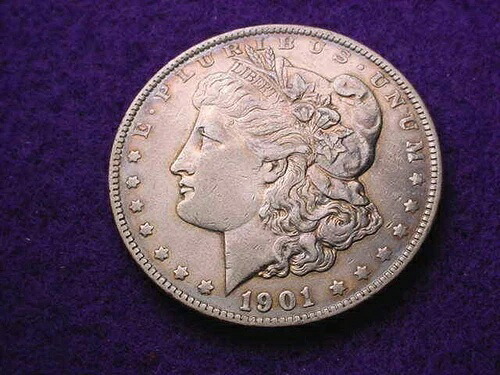 1901年 モルガン・ダラー スーペリア キーデート コイン!!! #135