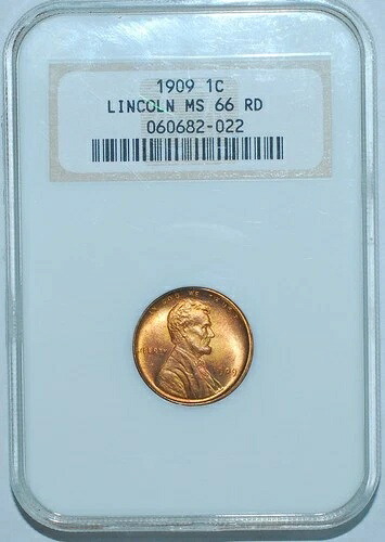 1909 NGC MS66RD レッドリンカーンウィートセント 114,400円