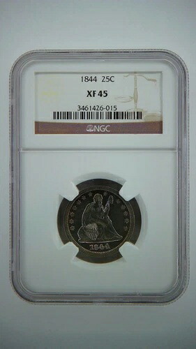 1844年 自由の女神像 NGC XF45｜WORLD RESOURCE【QUEEN店】