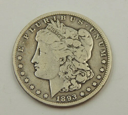 1893年CCモルガン銀貨??（987）