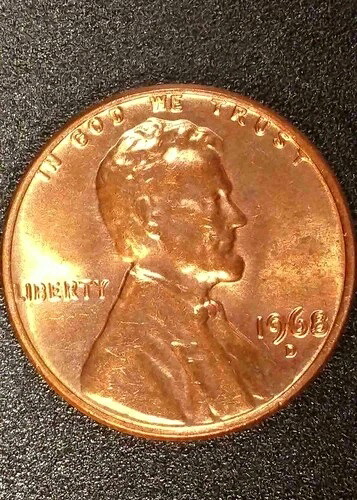 1968年 リンカーン・ペニーの誤り「L」はリムの自由、リムの神を信頼する