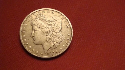 1894-O モルガン銀貨（ref#3）