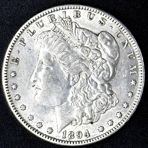 1894年-O モーガンシルバードル ニューオーリンズ $1-Coingiants --