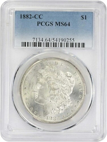 1882-CC モルガン銀貨 MS64 PCGS｜WORLD RESOURCE【QUEEN店】