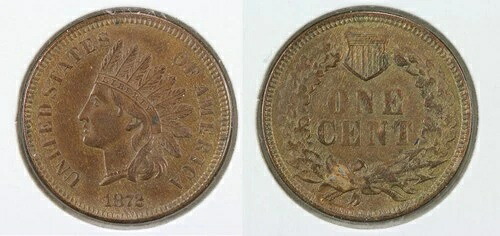 1872年製インディアンセント AU ブラウン 5VDR｜WORLD RESOURCE【QUEEN店】 116,600円
