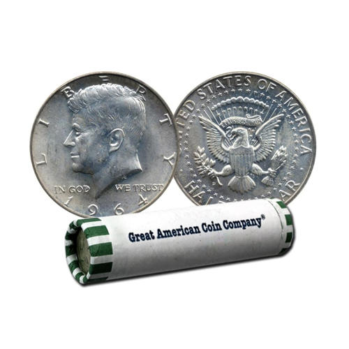 10ドル（20ct）90%銀貨（1964年ケネディハーフ）
