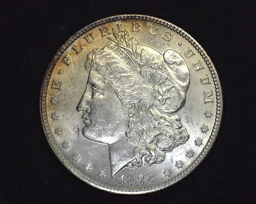 HS&C: 1878 7/8 モルガン・ダラー BU ストロング - 米国コイン