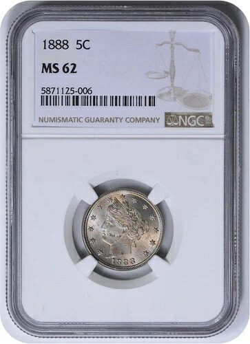 1888年 リバティニッケル FS-101 MS62 NGC|WORLD RESOURCE【QUEEN店】