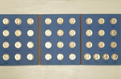 1932-1945 25セントワシントンクォーターコンプリートホイットマンアルバム 1932-D 1932-S - Q1004