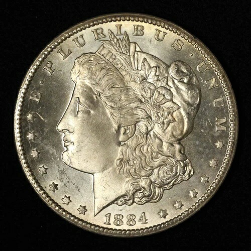 1884-CC カーソンシティ 1ドル モルガン銀貨 - 送料無料（米国）｜WORLD RESOURCE【QUEEN店】