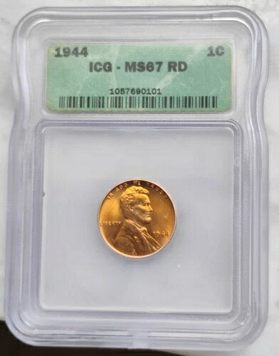 1944年 リンカーンセント ICG MS67 RD認定- 44,330円