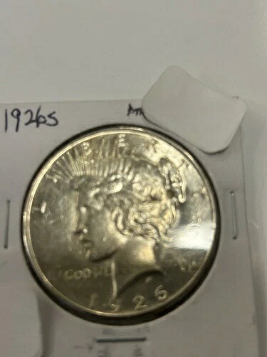1926年ピースドル高品位バーゲン品です。多数出品しておりますので、ぜひご覧ください??