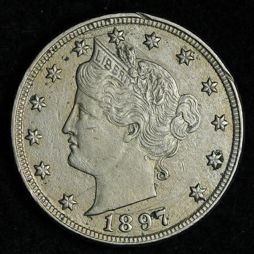 1897年 リバティV ニッケル AU+E156 WHM- 44,330円