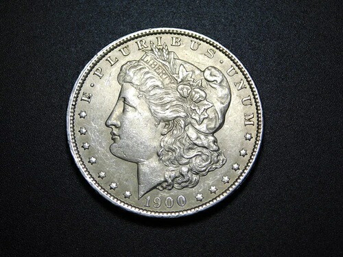 古い米国銀貨 1900年 モルガン・ダラー