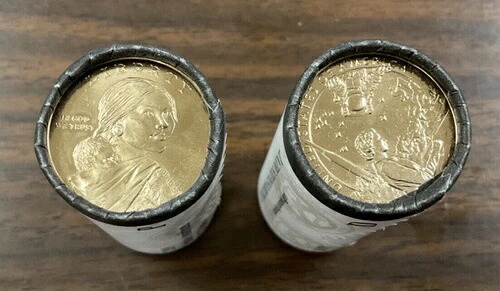 2019年 P&D $25未流通 ゴールデンネイティブアメリカン$、アメリカンインディアンスペース-