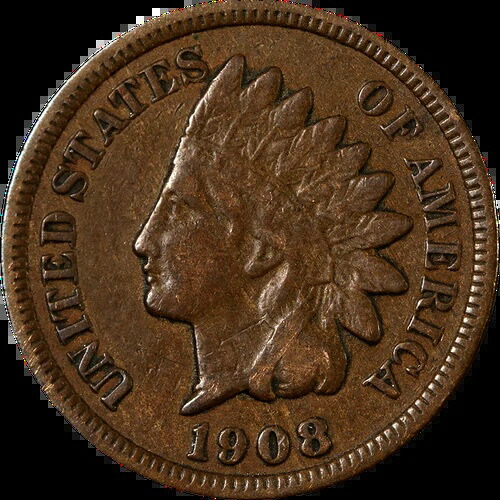 1908-Sインディアンセント - エグゼクティブコインカンパニーの重要日付のお買い得品｜WORLD RESOURCE【QUEEN店】