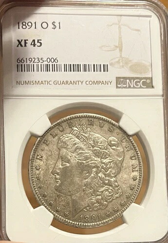 1891-O NGC XF45 PQ! モルガン銀貨｜WORLD RESOURCE【QUEEN店】