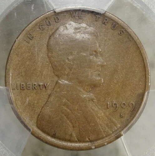 1909-S リンカーン・セント、セミキー・デイト、Fine+、PCGS Fine-15｜WORLD RESOURCE【QUEEN店】 46,860円