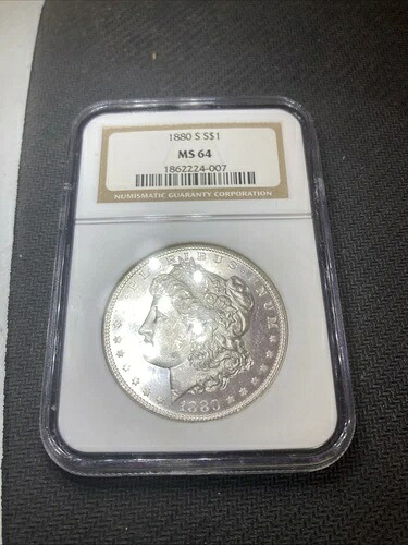 1880-S モルガン ダラー NGC MS64!｜WORLD RESOURCE【QUEEN店】