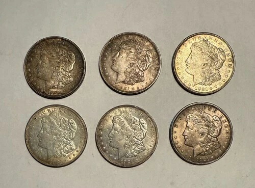 1921年-D 2 1921年-S と 1 (Nmm) モーガンシルバードルバンドルとして提供-