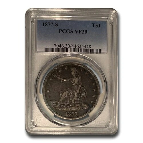 1877-S 貿易ドル VF-30 PCGS｜WORLD RESOURCE【QUEEN店】