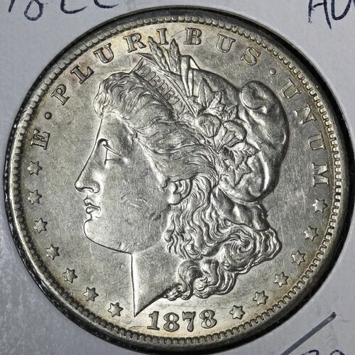 1878年-CC モーガンシルバードル AU E359 STNHM-