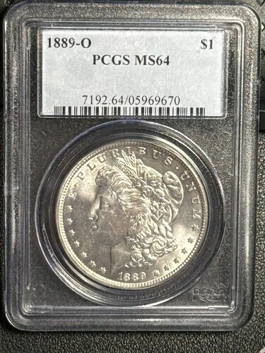 1889 O モルガン銀貨 PCGS MS-64