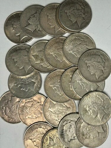 ピースシルバーダラー22枚セット（高級銀貨）