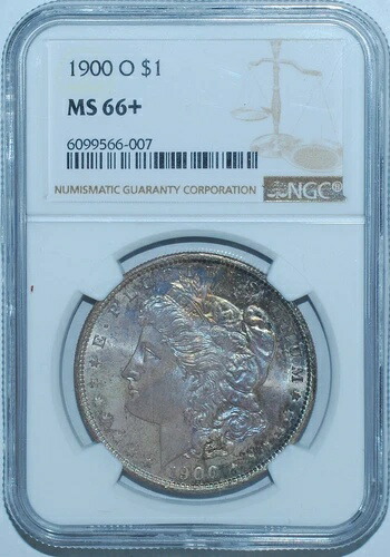 1900 O NGC MS66+ モルガン銀貨