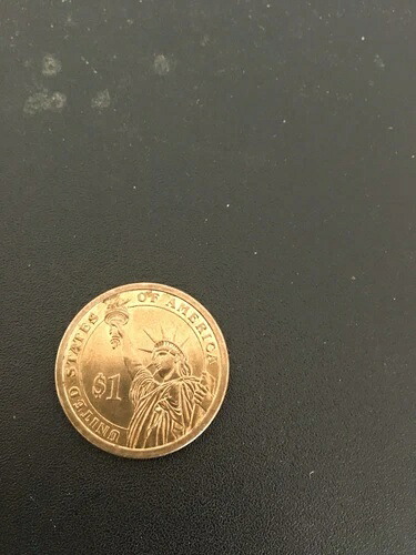 ヴィンテージ 希少 ジョン・アダムス 1797-1801 2007 D 1ドル金貨 本物 金貨
