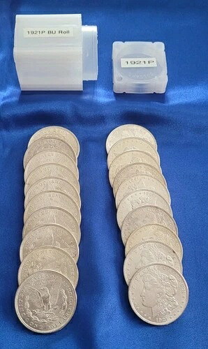 モルガン銀貨 BU ロール（20 枚入り）