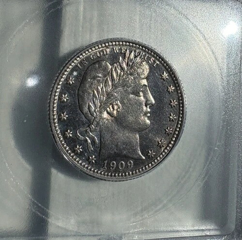 1909年 バーバークォーター ICG PR64