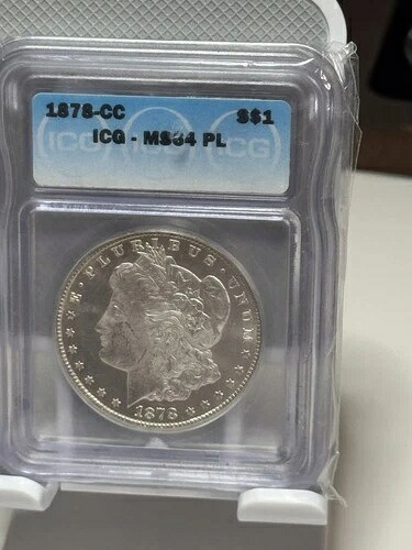 1878年CCカーソンシティ$1モルガン銀貨PCGS MS64 PLプルーフライクコイン