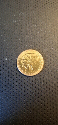1909年 2.50ドル インディアンヘッド金貨 #12 r3