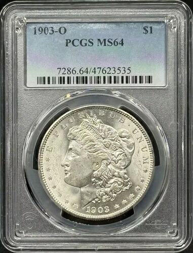 1903年 O モルガン銀貨 PCGS MS-64|WORLD RESOURCE【QUEEN店】
