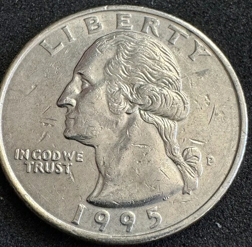 1995P、DD表面とヘッドカットマーク裏面 274,725円