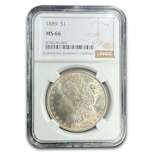 1889年モルガン・ダラー MS-66 NGC|WORLD RESOURCE【QUEEN店】