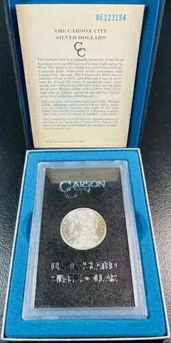 1885年CCモルガン銀貨未流通GSAホードOGP/COAカーソンシティ｜WORLD RESOURCE【QUEEN店】